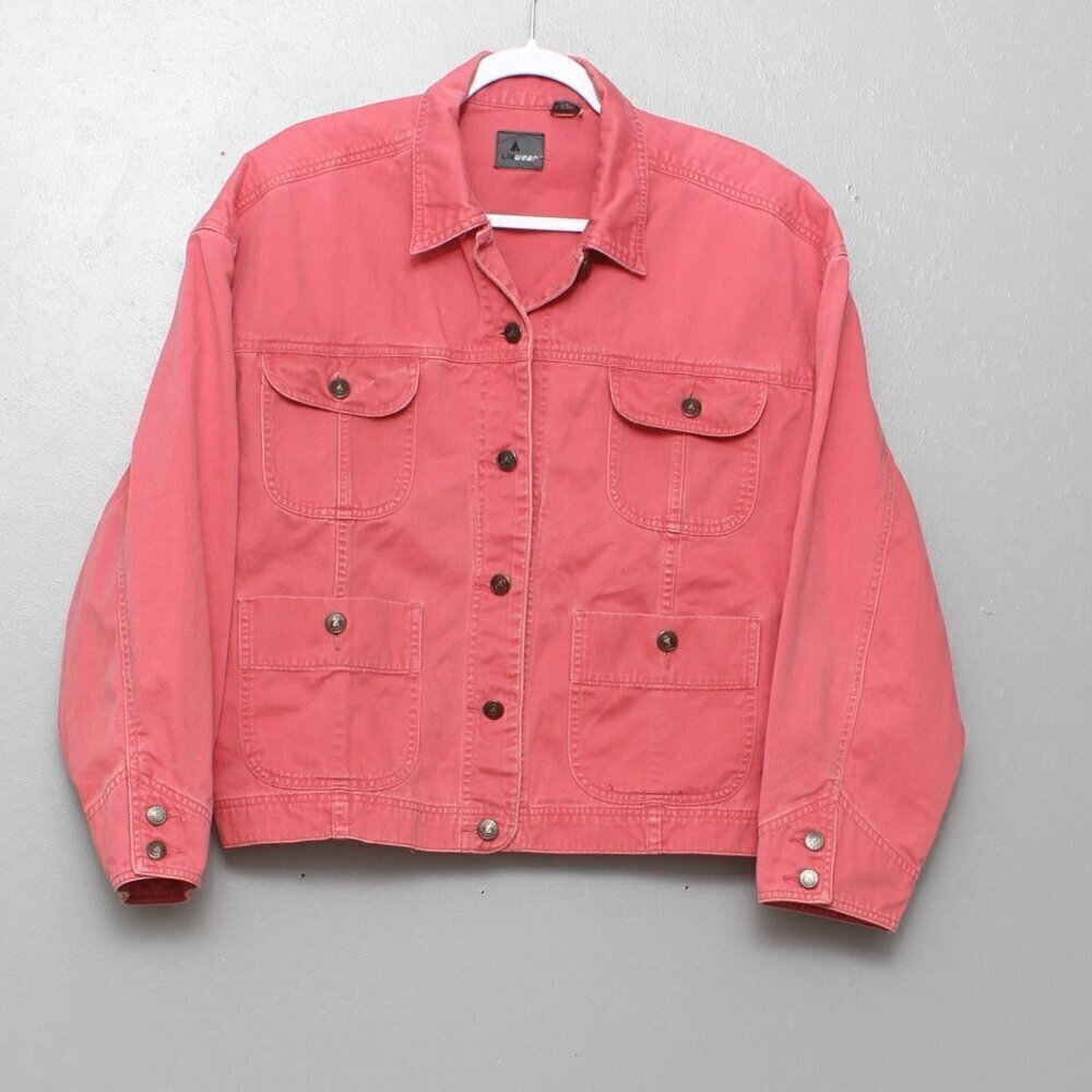 Vintage Liz wear pink denim jacket